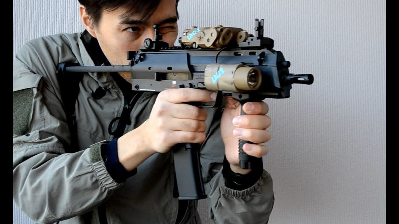 Обзор страйкбольного пистолета-пулемета VFC (UMAREX) GBB HK MP7A1 NAVY