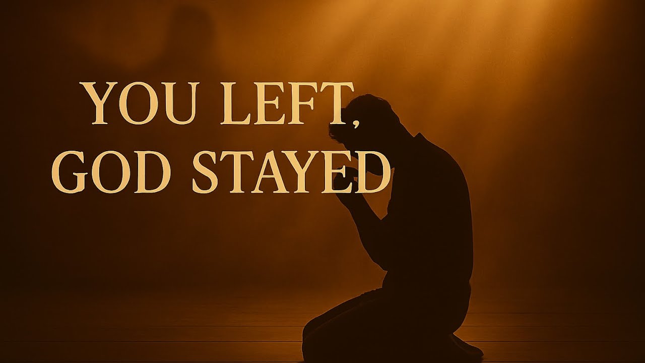 Dax - You Left, God Stayed ( Lyrics Video)
