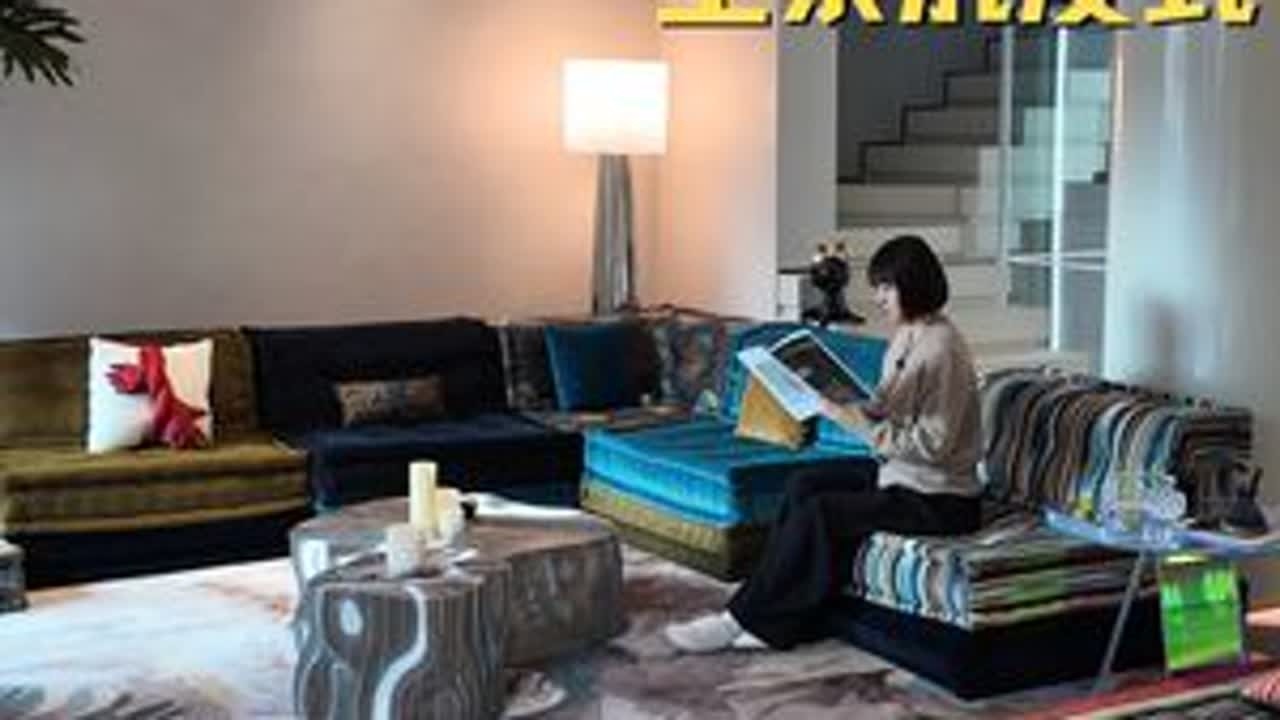 极简风全景实拍，这才是理想家的正确打开方式 #高展设计  #大宅设计  #铜雀台雅苑  #别墅设计  #设计分享