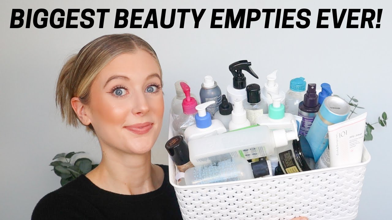 Beauty Empties 2022! Makeup, Haircare & Skincare Products I've Used Up