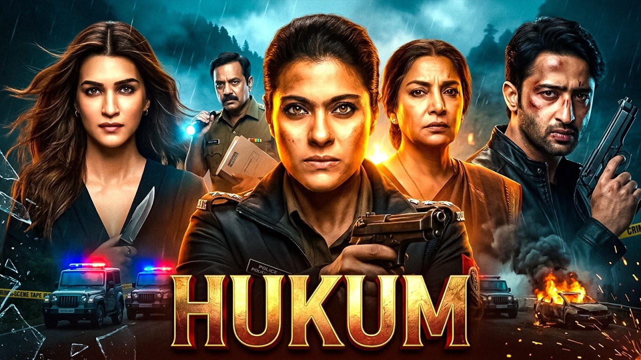 Hukum | Kajol, Kriti Sanon, Shaheer Sheikh | Mystery Crime Thriller Movie in Hindi