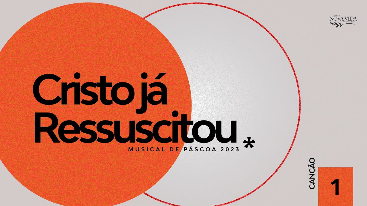 Cristo j&aacute; Ressuscitou | Ao Olhar para Cruz | #p&aacute;scoa2023