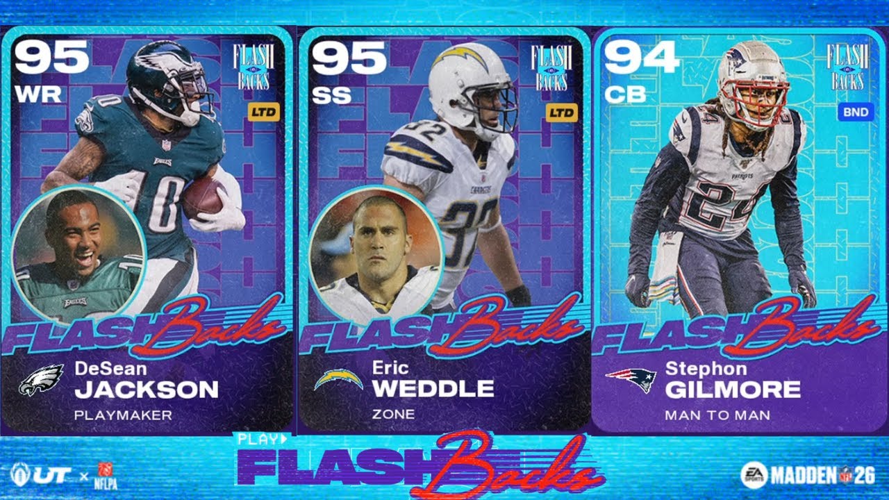 Flashbacks Tua Tagovailoa, Stephon Gilmore, LTD DeSean Jackson | Madden 26 Ultimate Team