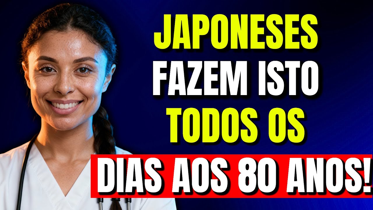 Segredo Japonês: 1 Exercício que DESENTOPE as Veias das Pernas em Idosos