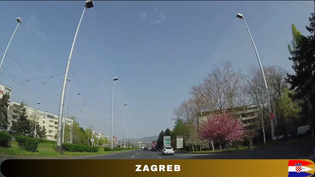 Driving in Croatia #21 - Day Drive in Zagreb