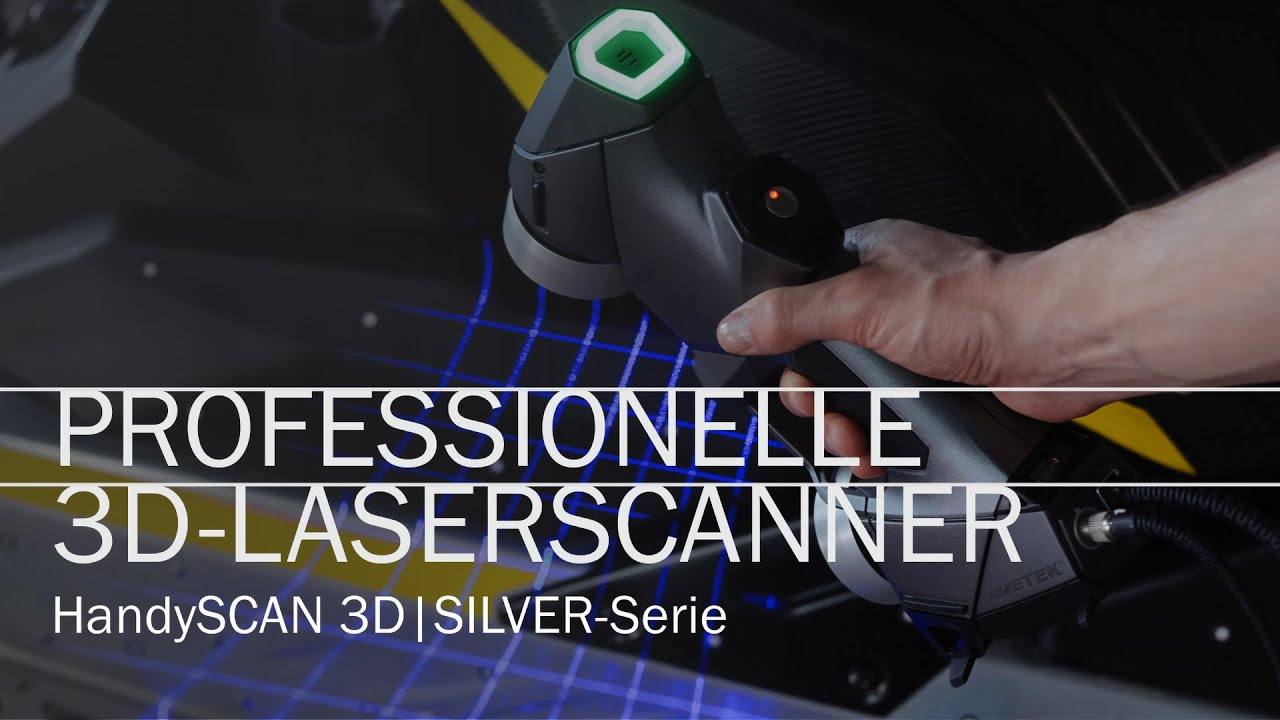 HandySCAN 3D | SILVER-Serie - Wo Pr&auml;zision auf Vielseitigkeit und Tragbarkeit trifft