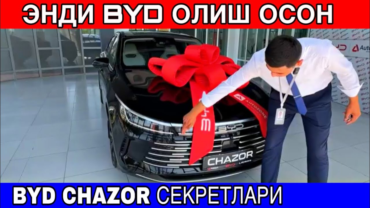 ENDI BYD OLISH OSON.CHAZOR NARXLARI. HAMMA PAZITSIYALARI TOLIQ ABZOR. BYD NARXLARI 2025+998944850990