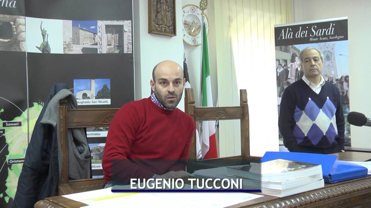 PARCO EOLICO - Mario Carta ed Eugenio Tucconi - Sindaco e vice Sindaco di Alà dei Sardi