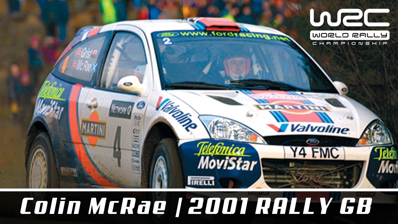 Network Q Rally GB 2001 | Colin McRae On-Board | Ford Focus RS | SS2