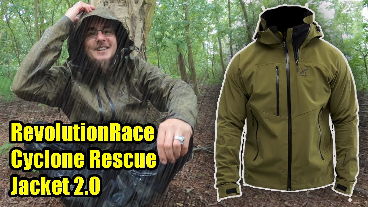 Cyclone Rescue Jacket 2.0 (RevolutionRace) - Review & Bad Weather Performance [2021]