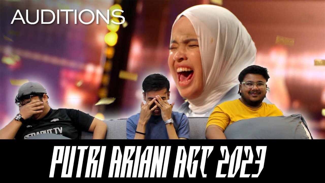 Putri Ariani GOLDEN BUZZER Auditions AGT 2023 | Serabut Reaction