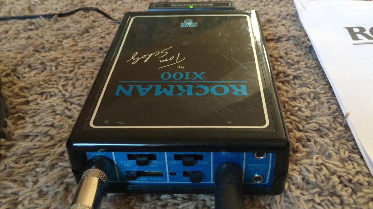 Rockman X100 demo/for sale