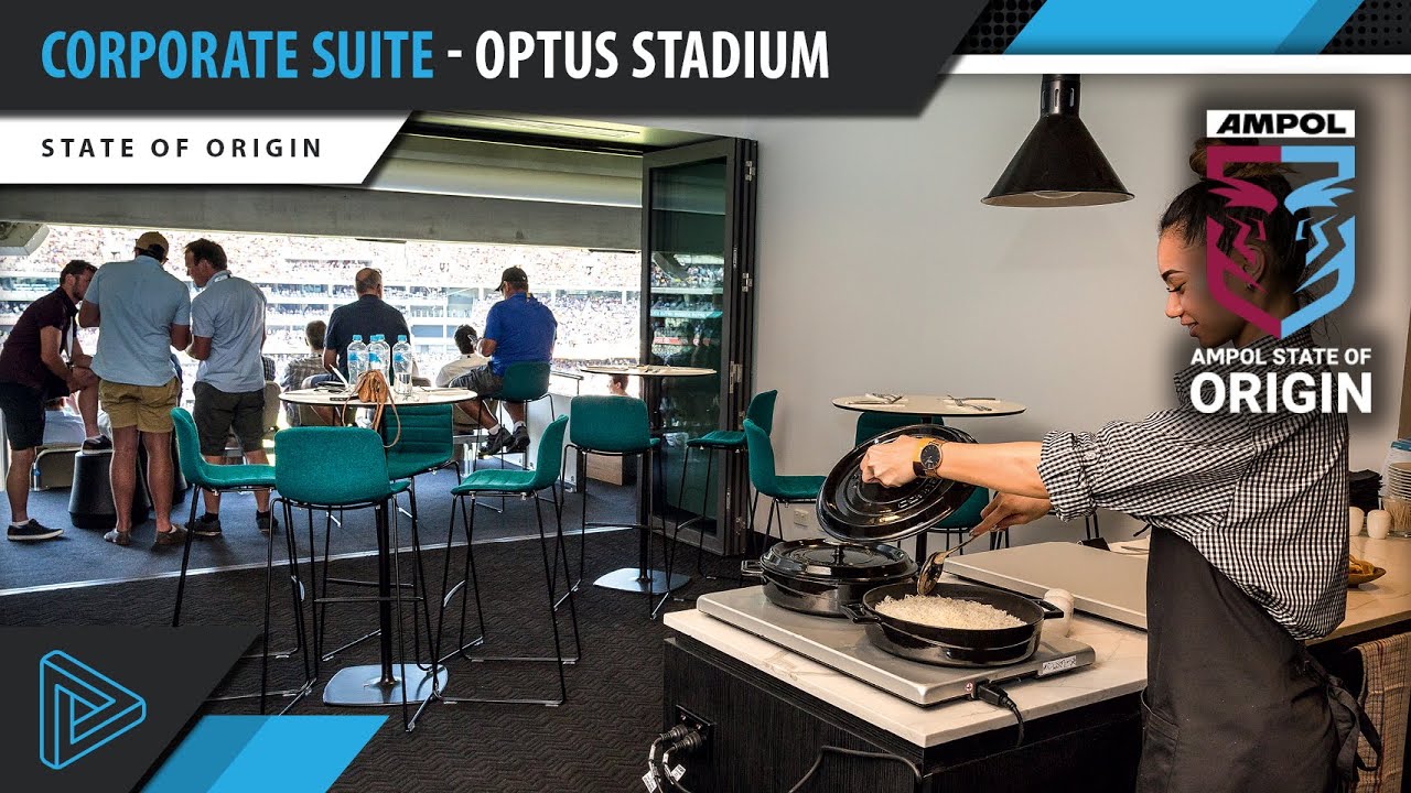 Optus Stadium Corporate Suite for State of Origin in Perth