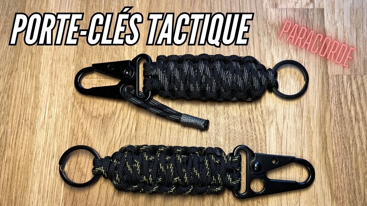 Tutoriel : Porte-clé tactique King cobra en paracorde.