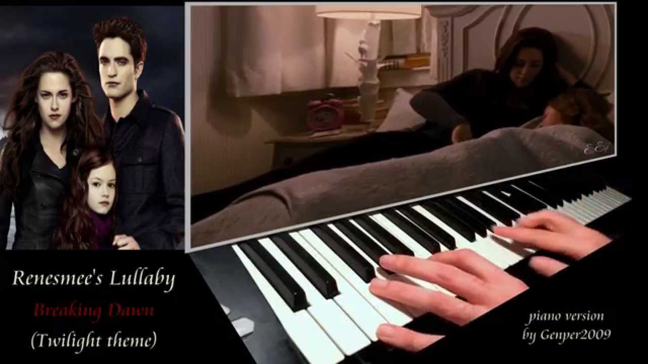 RENESMEE'S LULLABY (Breaking Dawn - Twilight) [piano version by "genper2009"]