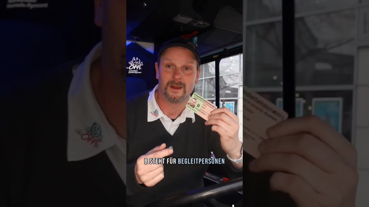 &Ouml;PNV mit Schwerbehindertenausweis: Das musst du wissen! #herrbusfahrer