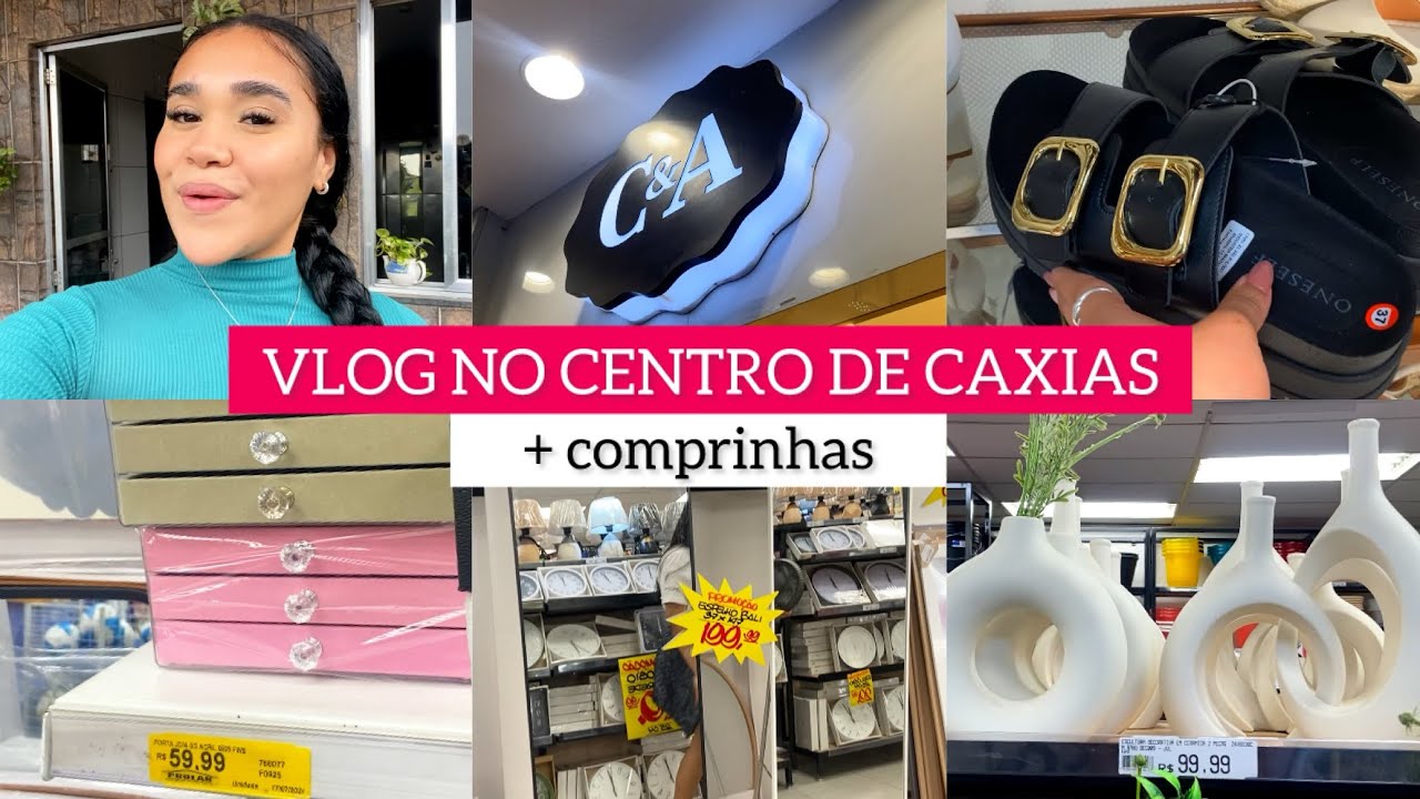 VLOG | FUI NO CENTRO DE CAXIAS| COMPRINHAS + NOITE DO CACHORRO QUENTE