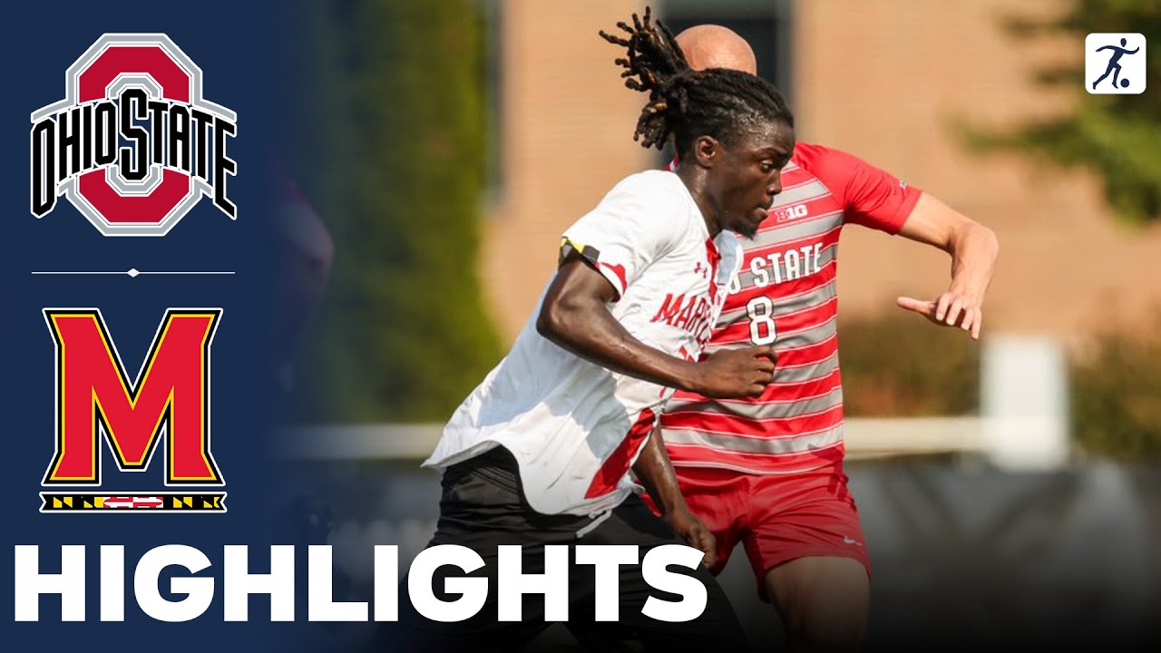 Ohio State vs Maryland | NCAA College Soccer | Highlights - October 18, 2025