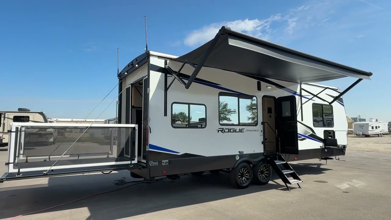 2025 Forest River Rogue Armored 26L140 bumper pull toy hauler
