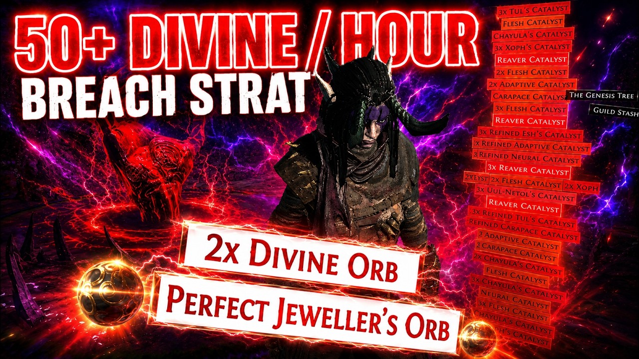 50+ DIVINES / HOUR insane secret Breach Farm PoE2 0.5 | Return of the Ancients