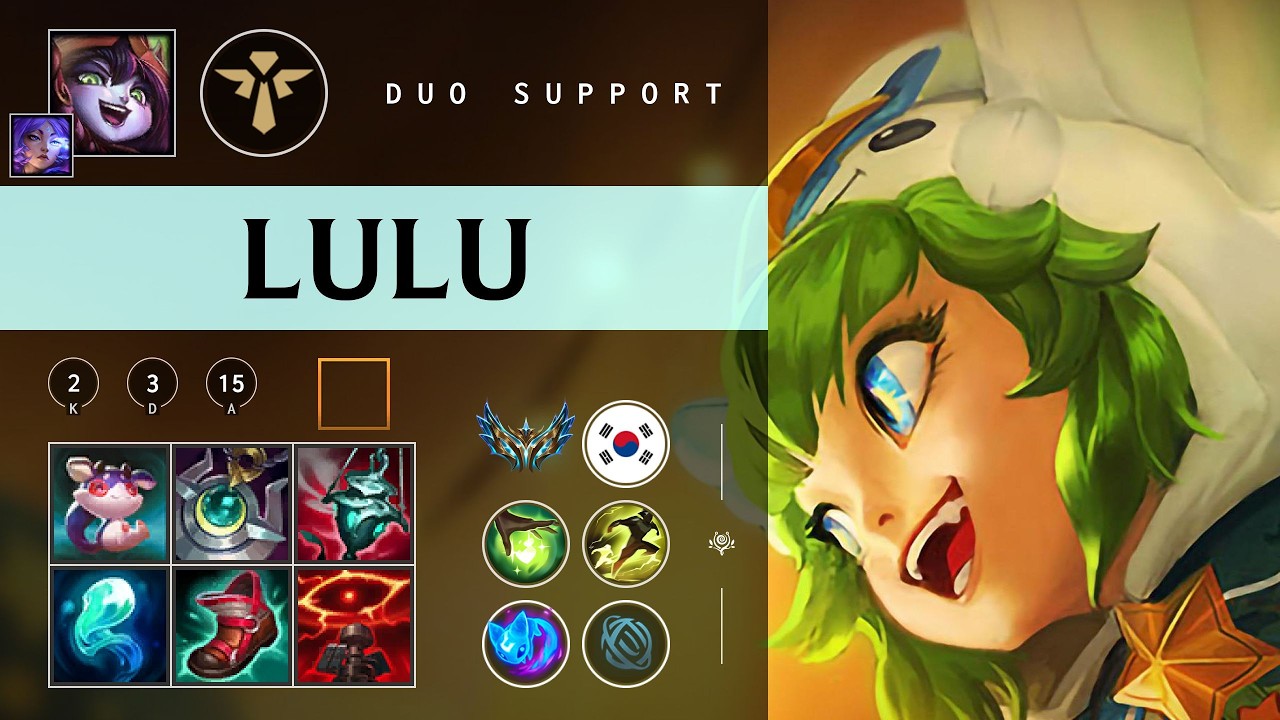 Lulu Support vs Karma - KR Challenger Patch 26.03