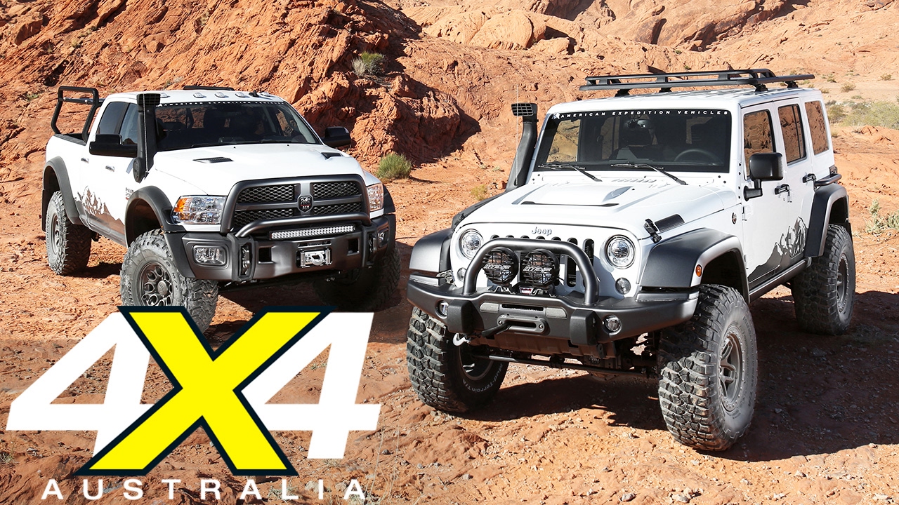 AEV Jeep Wrangler JK350 and RAM Prospector XL | Road test | 4X4 Australia