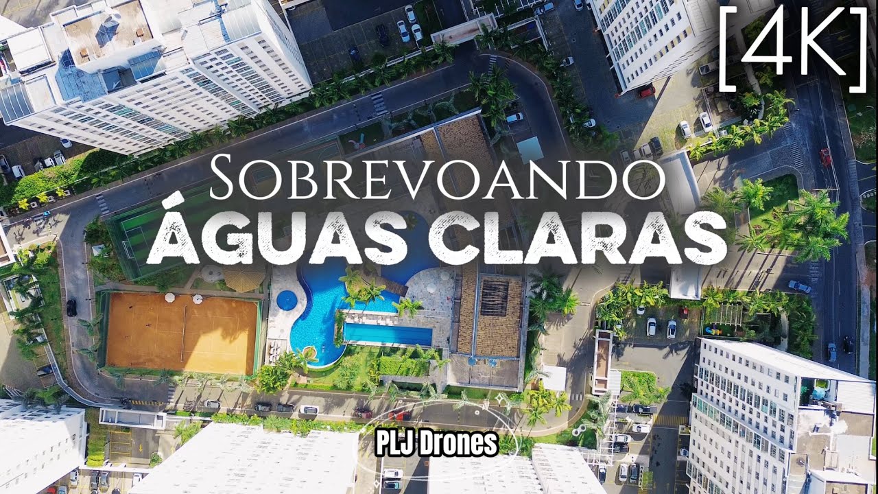 294 - 4K - Drone - Sobrevoando &Aacute;guas Claras - Bras&iacute;lia - DF #aguasclaras #cidade #aguasclarasdf #df 