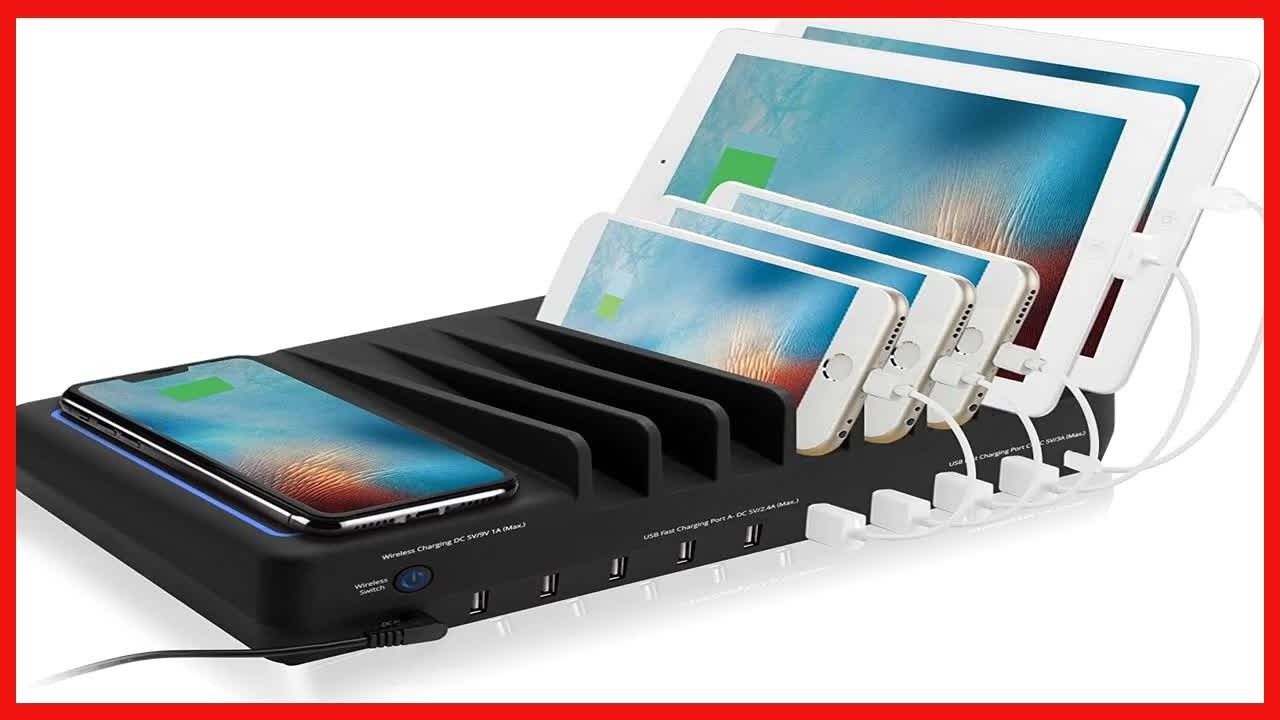 Power and Organize Your Devices with This All-in-One Charging Station