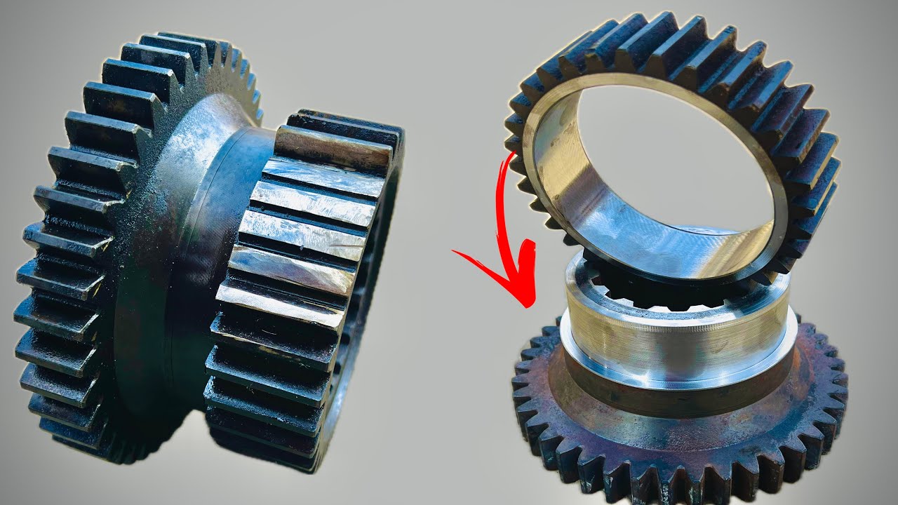 When Skill Meets Precision 🔥LIVE Rebulilding a Completely Broken Gear to Life Again 