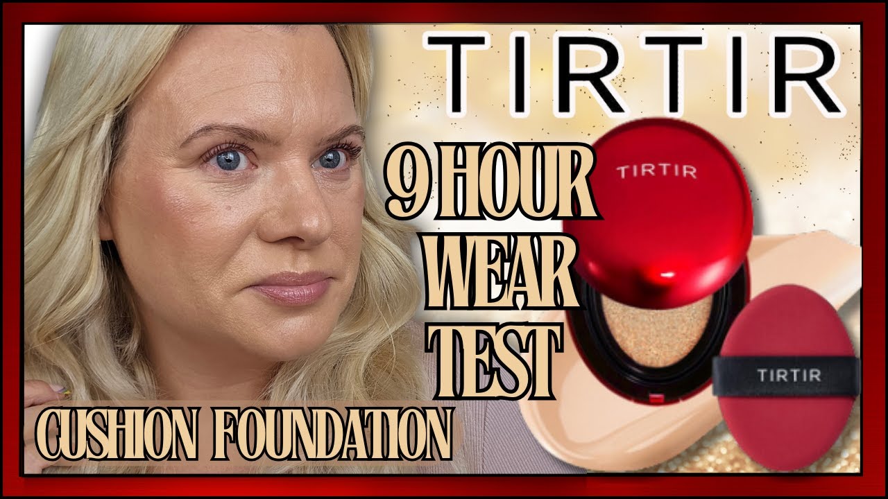 TESTING THE VIRAL TIRTIR MASK FIT RED CUSHION FOUNDATION Review & 9 HOUR WEAR TEST! | Clare Walch