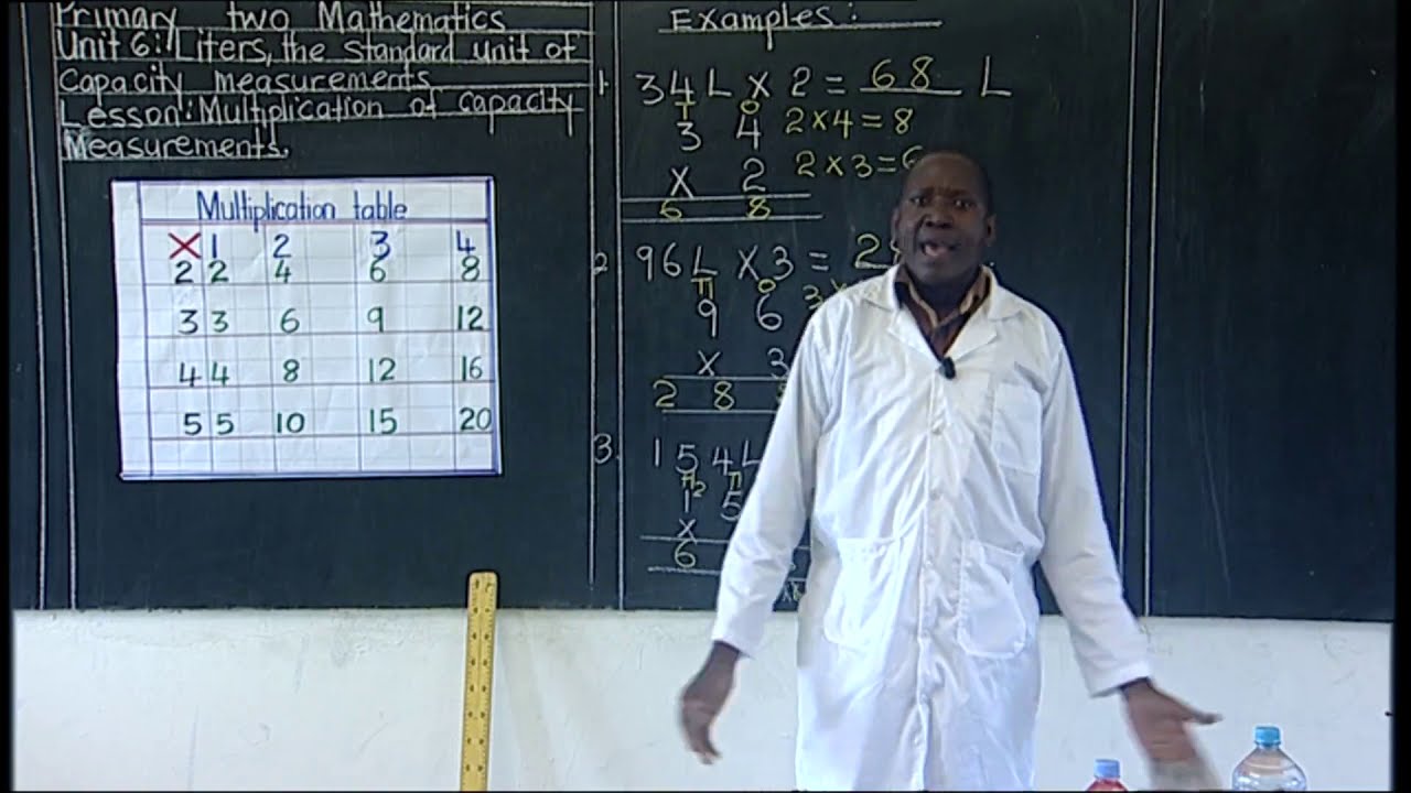 REB | P2 | Mathematics | Unit6 | Lesson: Multiplication of Capacity Measurements