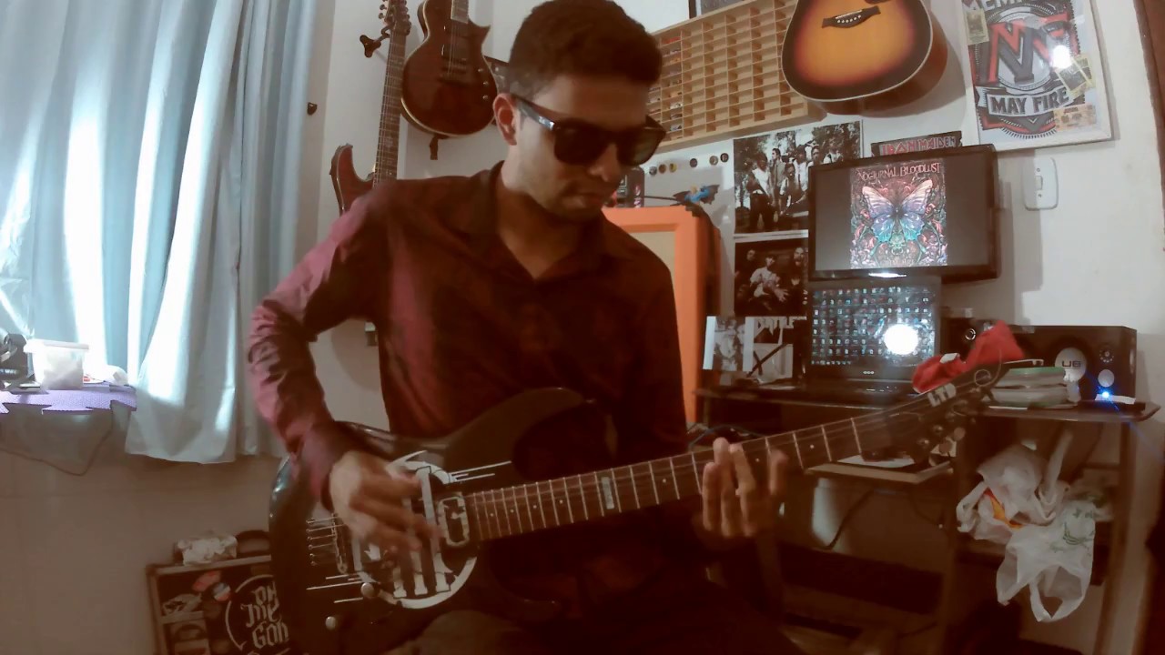 NOCTURNAL BLOODLUST - BURY ME (GUITAR COVER) NICK LEO  FT BIDOWS