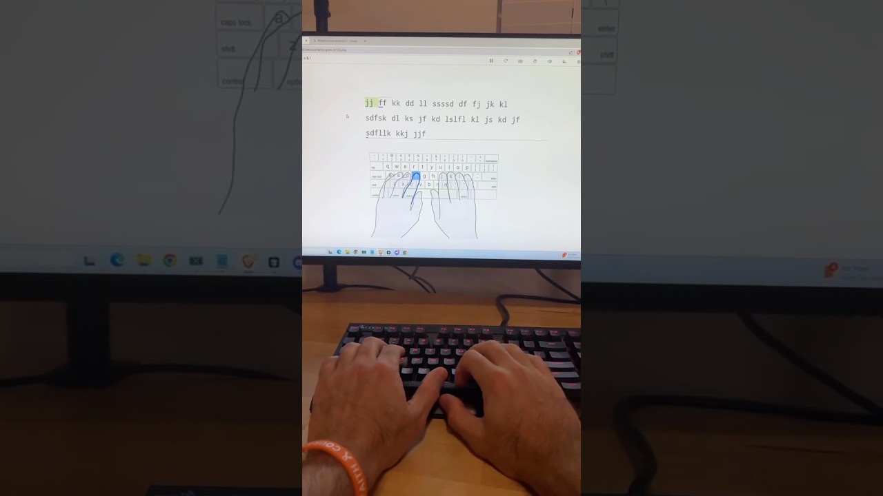 Je suis devenu le dactylographe le plus rapide