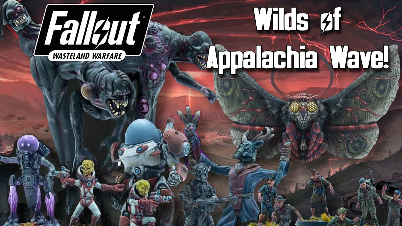 Fallout 76 MINIATURES are coming - Fallout: Wasteland Warfare Wave 10 REVEALS!