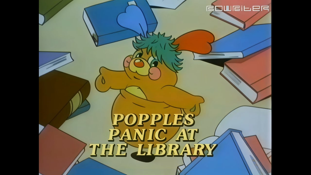 Popples - S1E01 - Popple Panic at the Library - AI Restored 4K UHD (1986)
