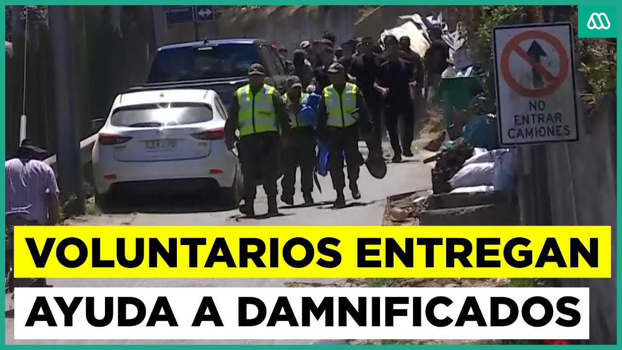 En medio de crisis por incendios en Lirquén: voluntarios entregan ayuda a damnificados