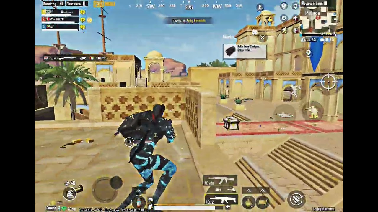 Pubg mobile iPad Pro M5 teast FPS