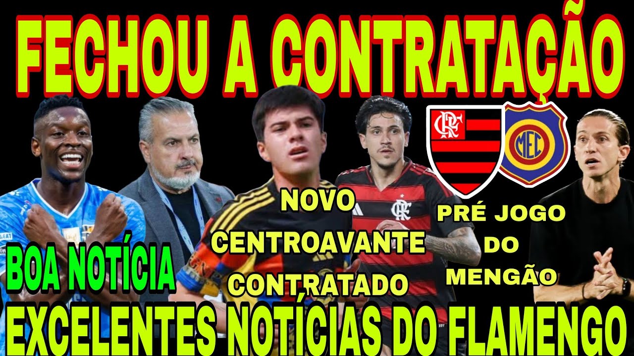 FLAMENGO FECHOU A CONTRATAÇÃO DE NOVO CENTROAVANTE! DIEGO REYS, LUÍS HENRIQUE, FLA X MAD, PRÉ JOGO E