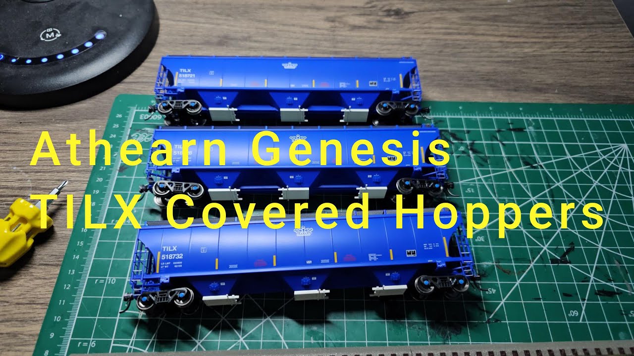 All Good Things Come in 3s - Athearn Genesis TILX Covered Hopper 3-Pack Review