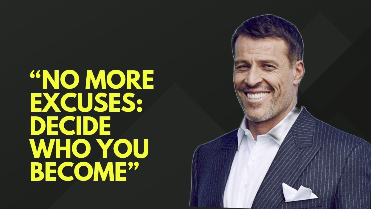 No More Excuses: Decide Who You Become Today | Change Your Life Now