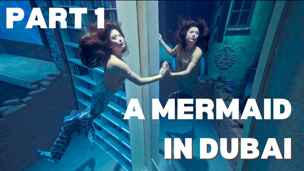 Deep Dive Dubai Part 1 (as a Mermaid and Freediver!)