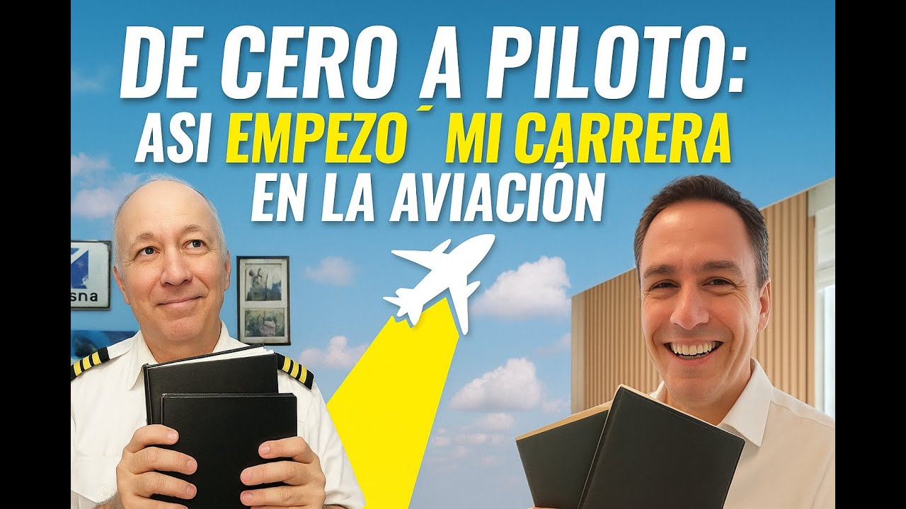 De cero a piloto: Así empezó mi carrera en la aviación | entrevista exclusiva por canalTVeN
