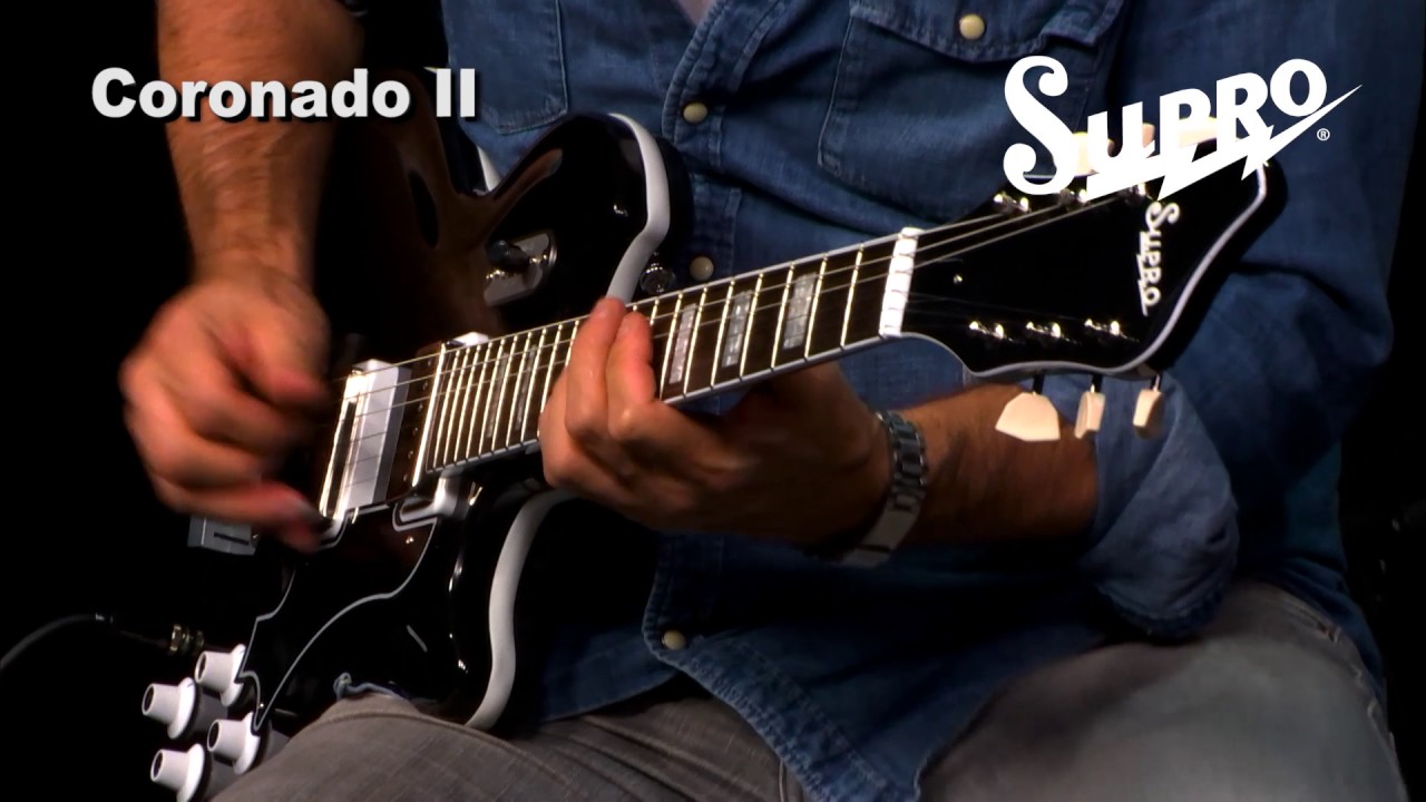 Supro Coronado II Guitar Official Demo by Ford Thurston