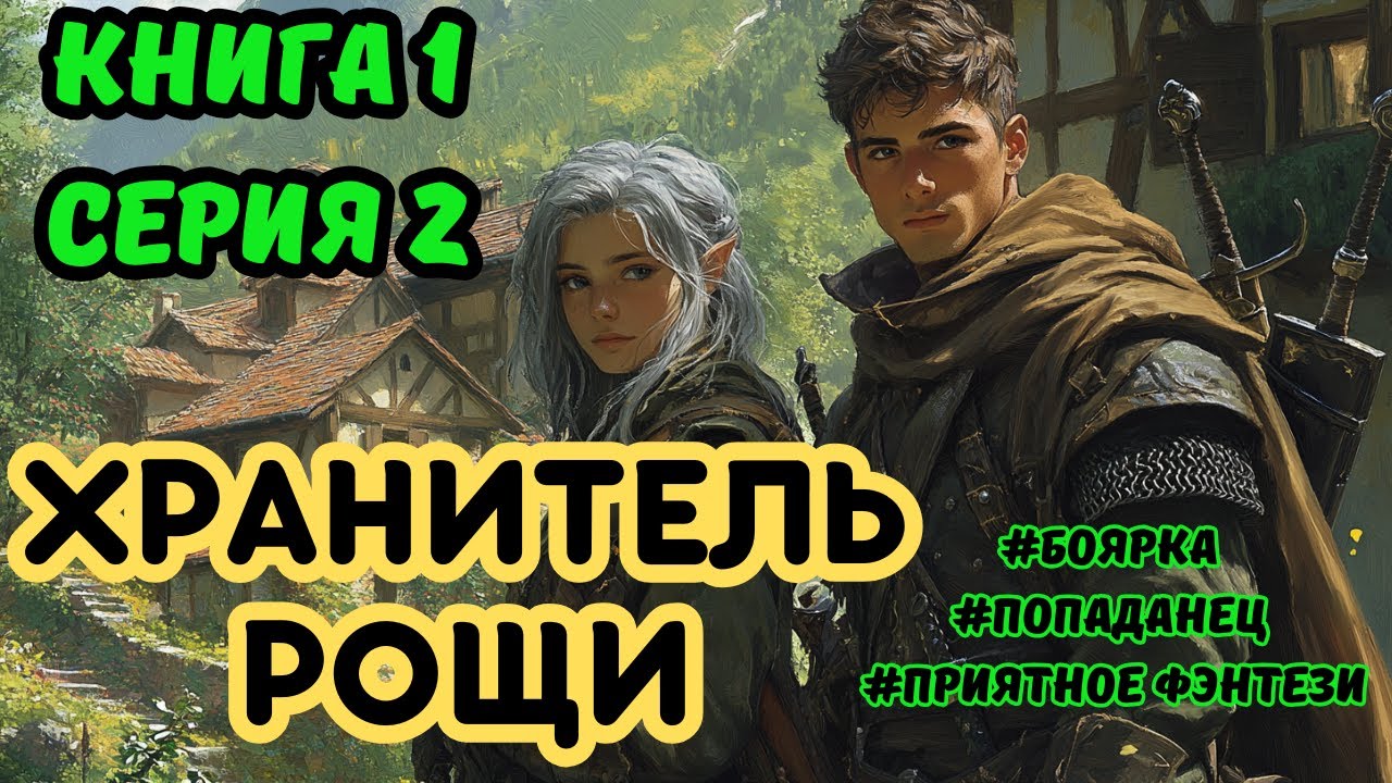 Хранитель РОЩИ ! Все книги на ЮТУБЕ !  Книга 1 СЕРИЯ 2 ПОПАДАНЕЦ ФЭНТЕЗИ #аудиокниги #аудиокнига
