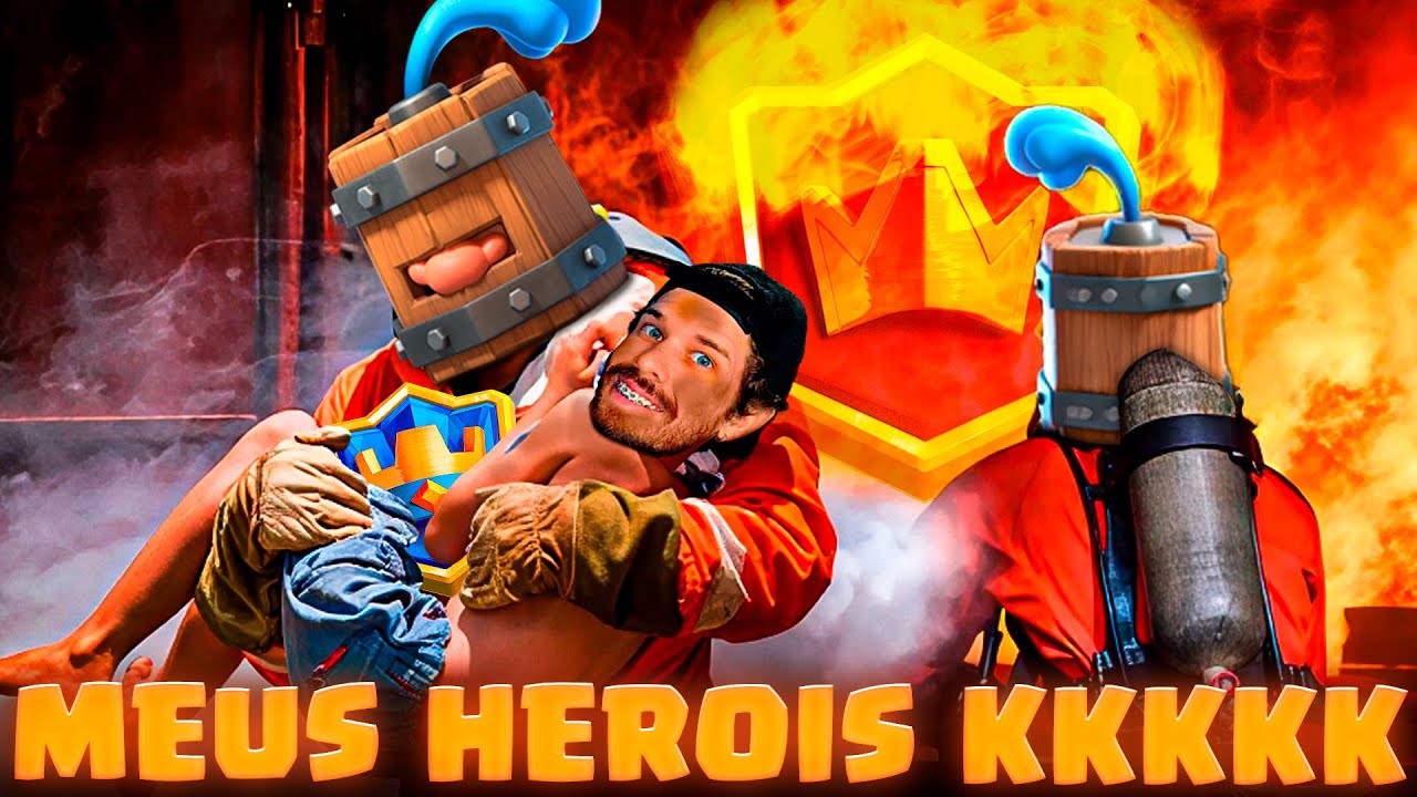 Os Recrutas sempre me salvam na Liga de Refugo!!🤣