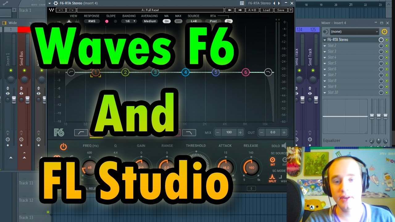 Внешняя маршрутизация Waves F6, руководство по боковой цепи FL Studio