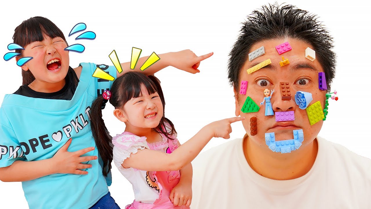 【寸劇】お菓子が開かない！パパにやってもらおう！ - はねまりチャンネル