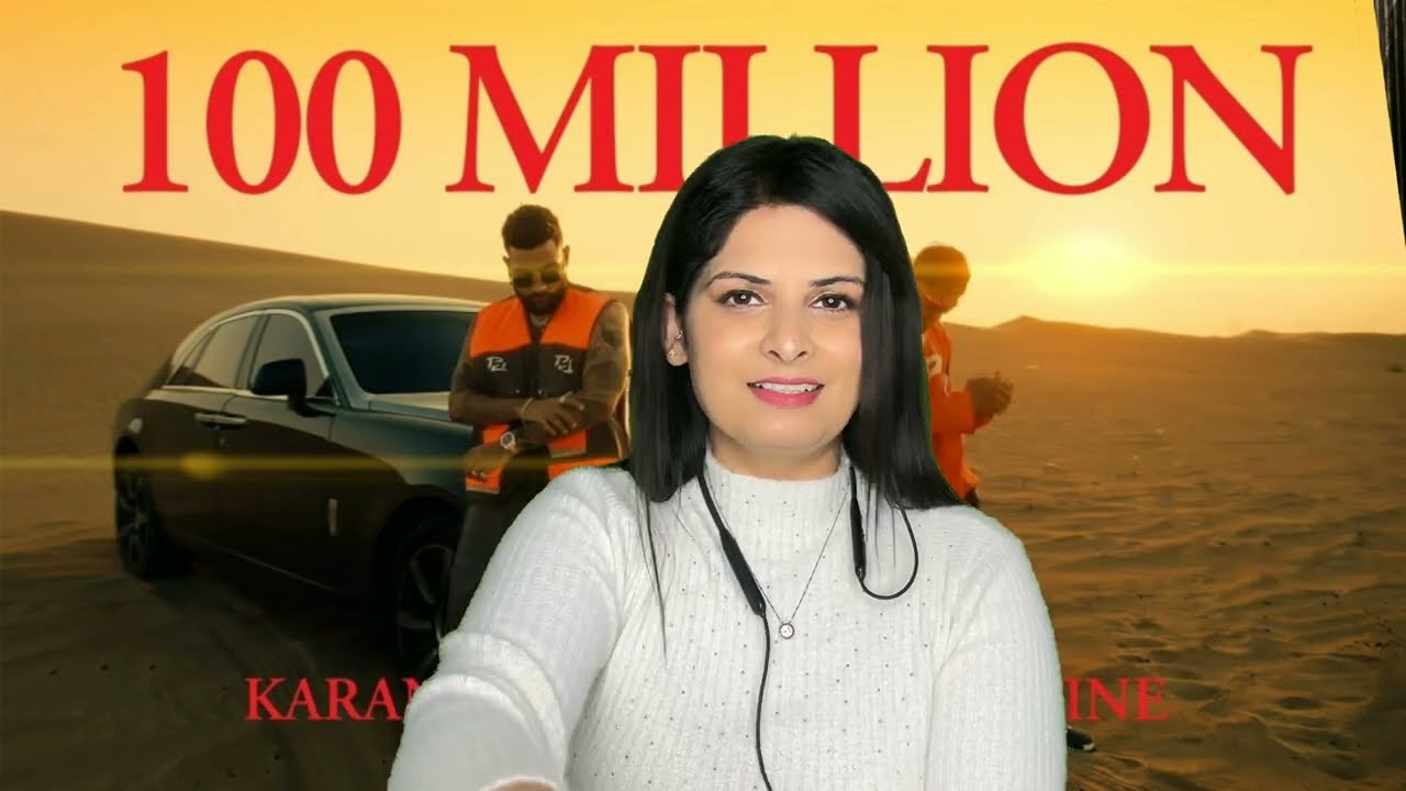 100 MILLION REACTION KARAN AUJLA | DIVINE | DEEP REACTION