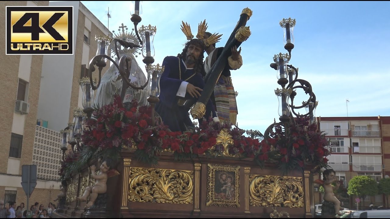 [4K] Tres Caídas por las calles del barrio de La Moneda - Dos Hermanas 2022