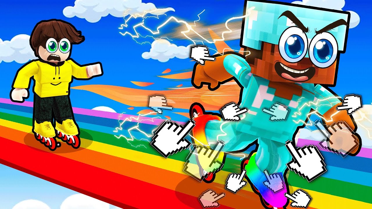 Skate Race Tegen Pro Speler (Roblox)